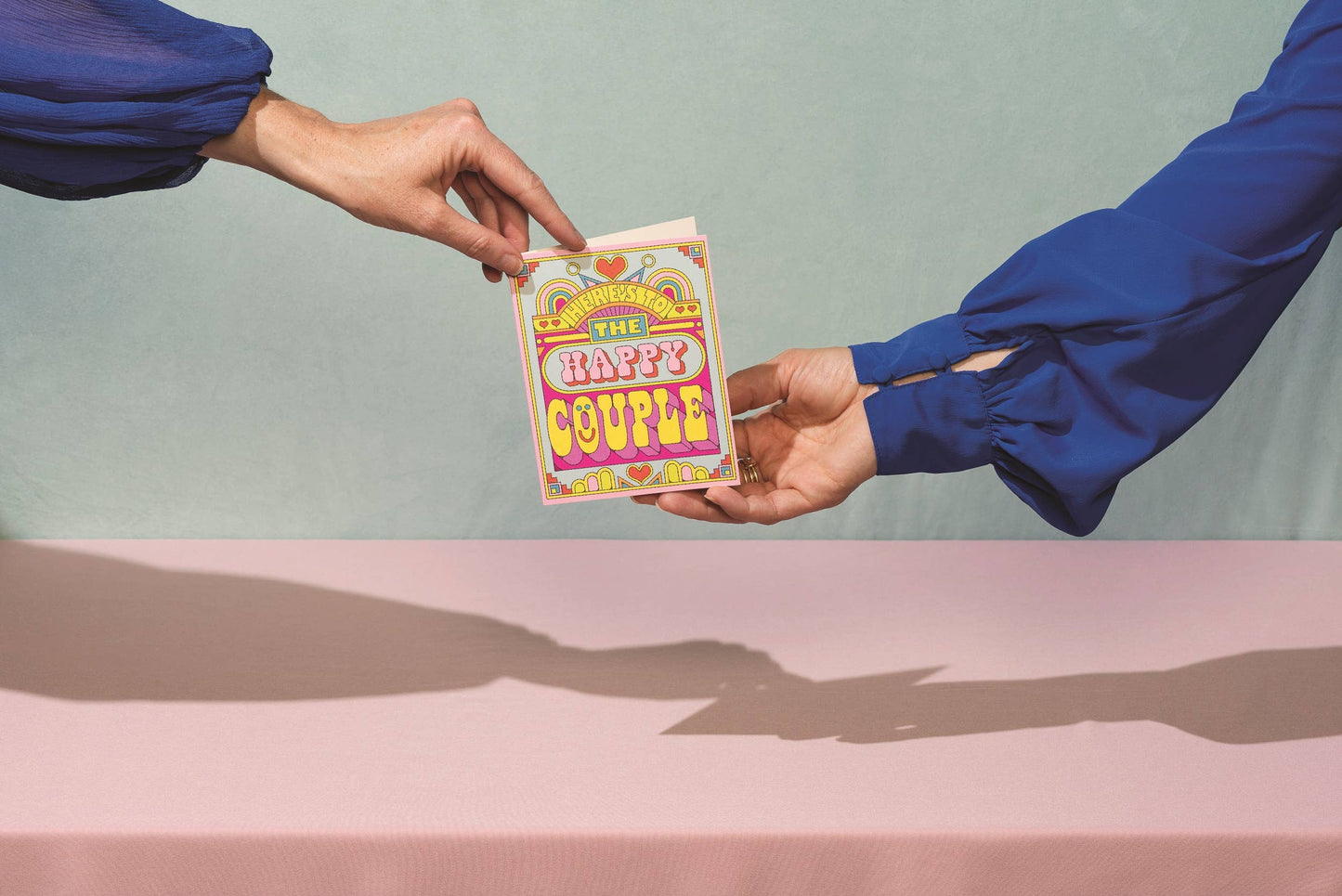 Happy Couple Greeting Card