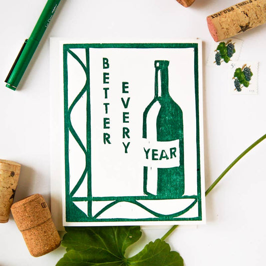 Better Every Year Birthday Card