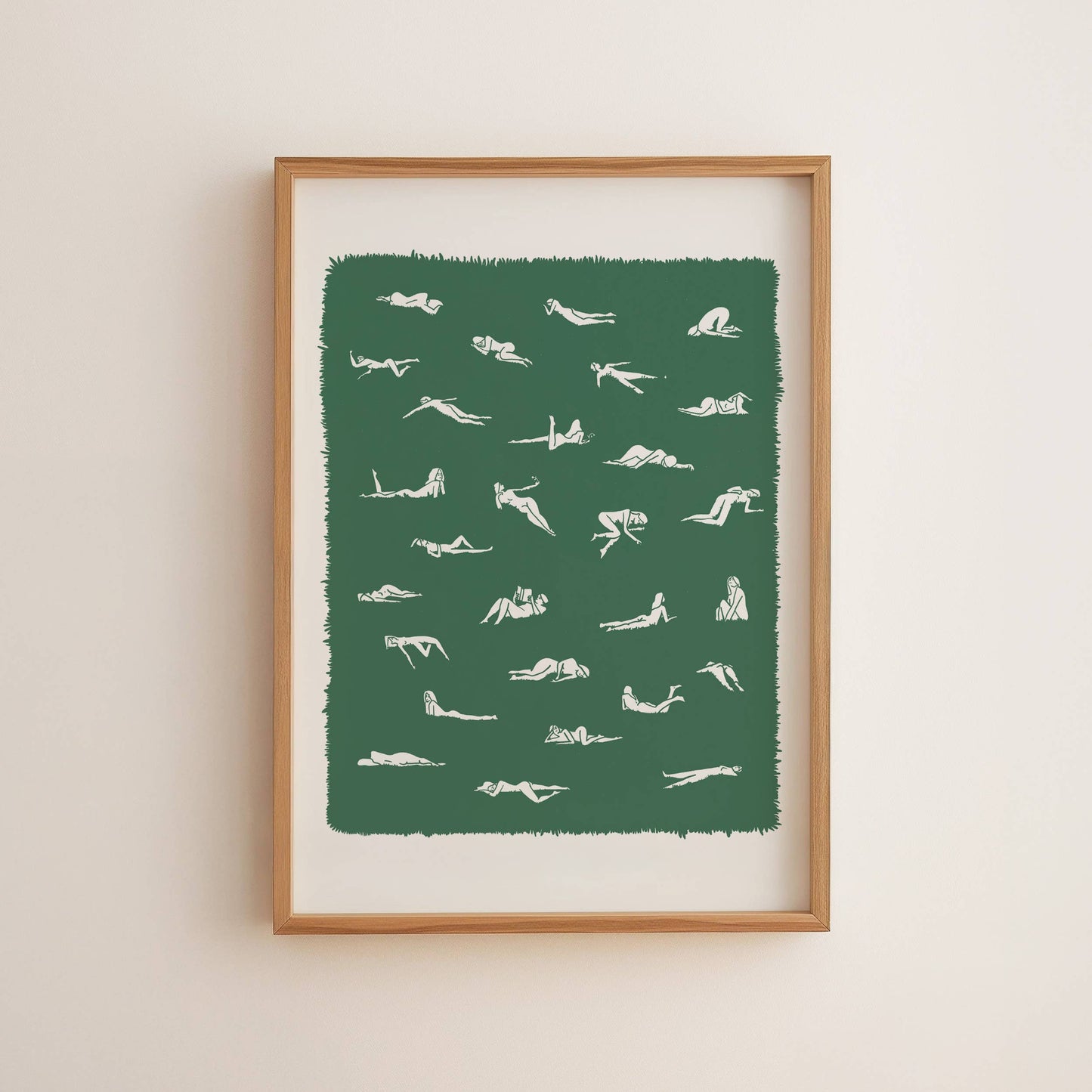 Grass Gal Art Print