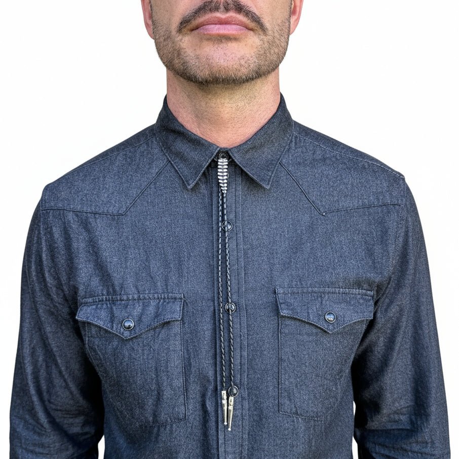 rattlesnake bolo tie