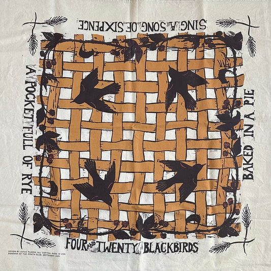 Bird Pie Bandana of the Month