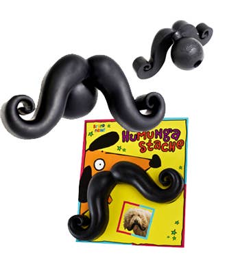 Mustache Dog Toy