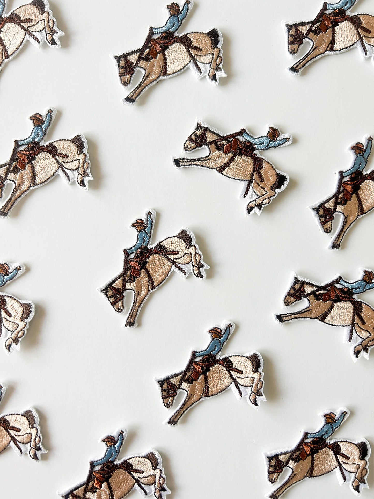 Bucking Bronco Patch Iron-On Patch