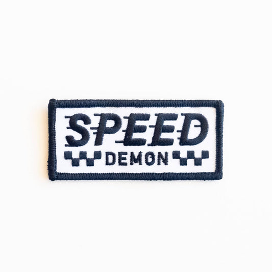Speed Demon Iron-On Patch