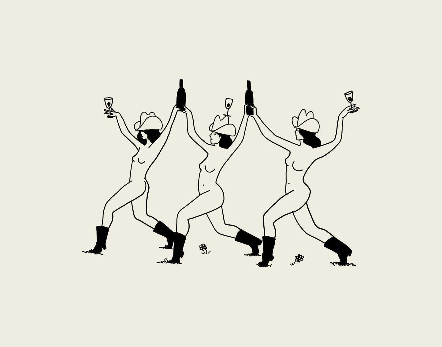 Western Wine Art Print