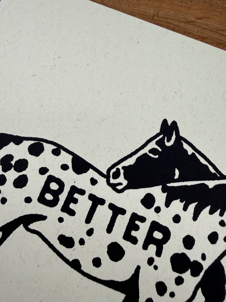 Better Together Horses - Signed Art Print