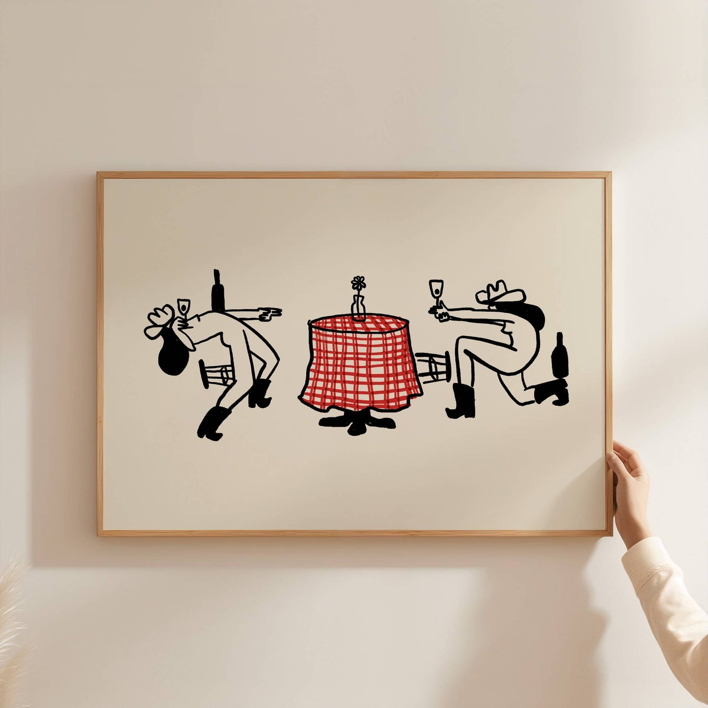 The Duel Art Print