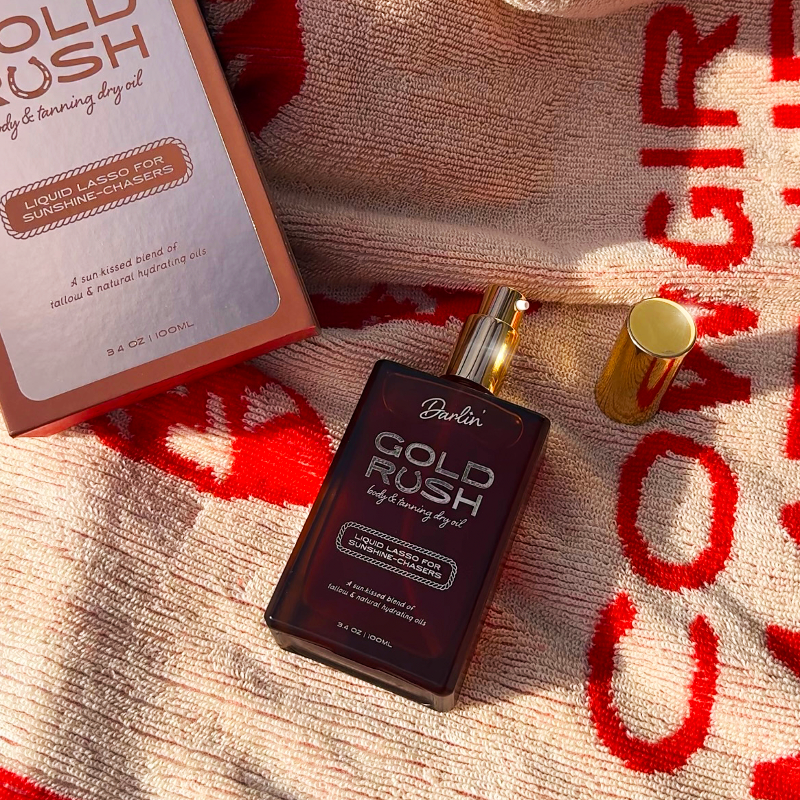 Gold Rush Body Oil – Tropical Coconut Vanilla