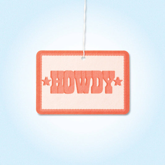 Howdy Air Freshener