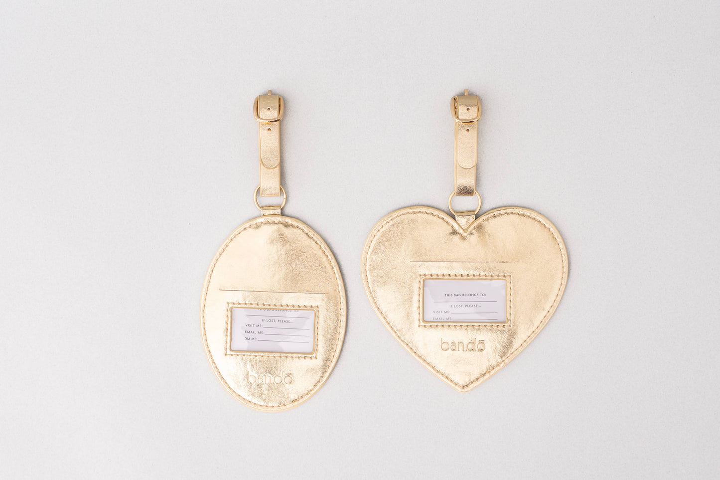 Lovely Locket Luggage Tag Set