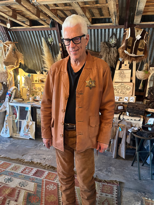 Local Handmade Leather Fringe Jacket