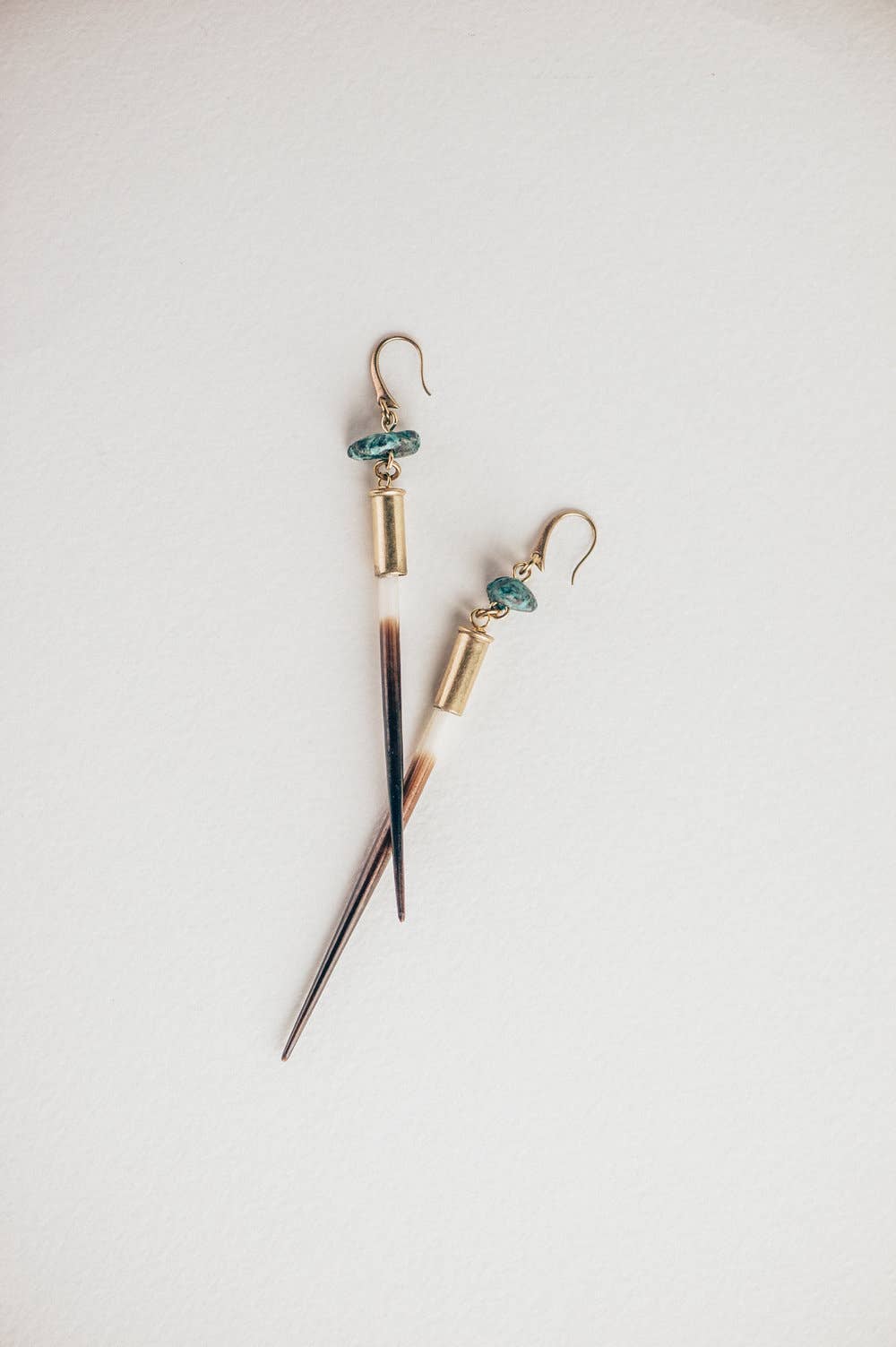 Quill Turquoise Earrings