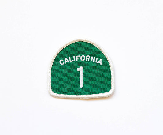 CA Pacific Highway 1 Iron-On Patch
