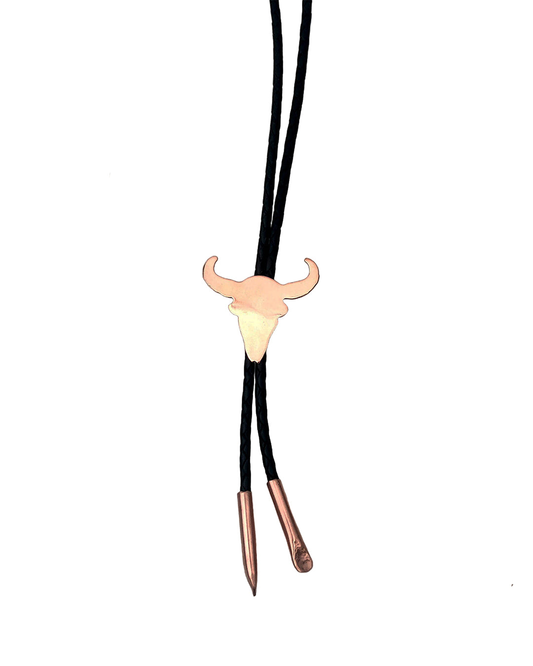 Copper Bull Bolo tie