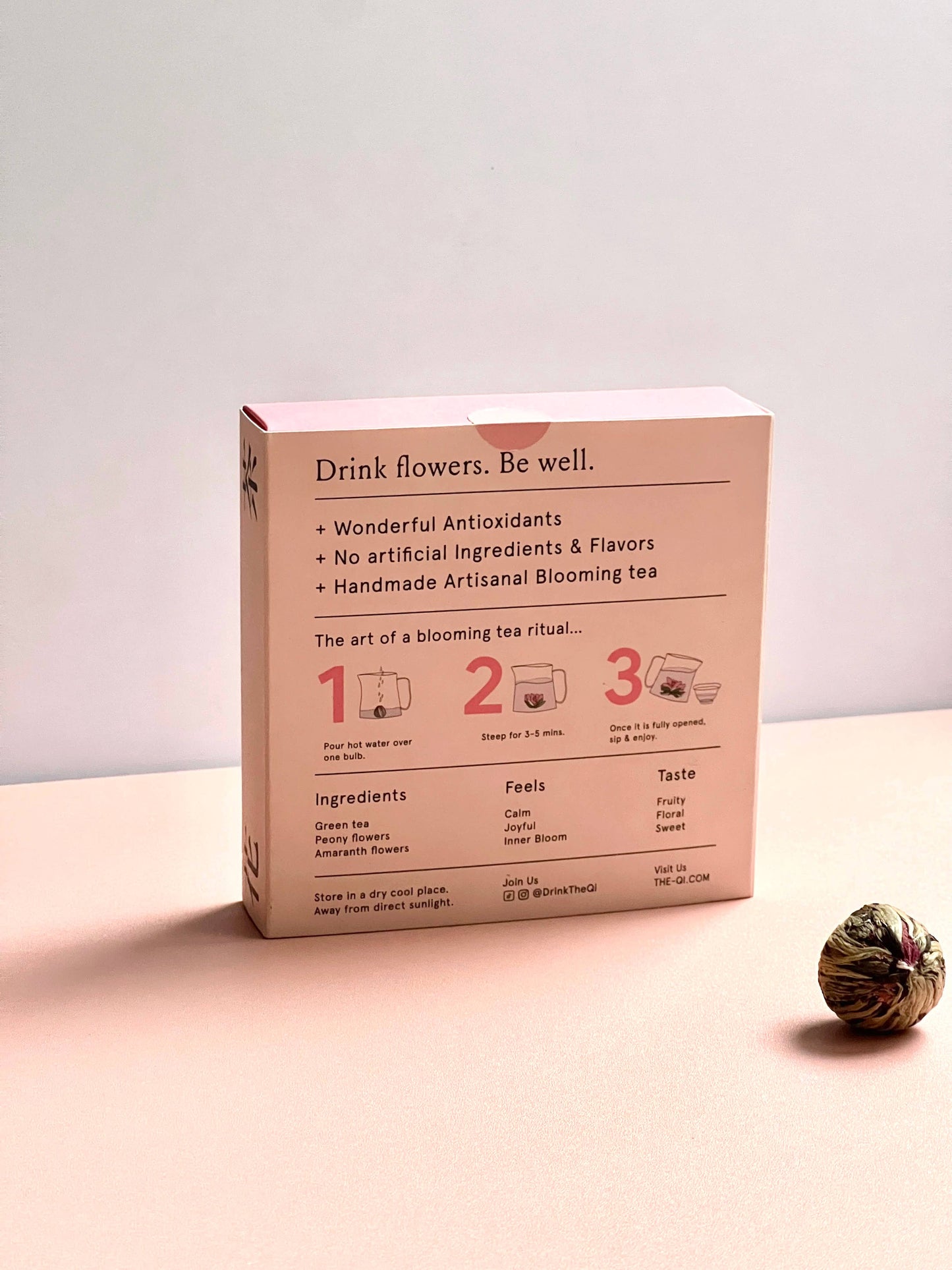 Peony Blooming Tea Balls