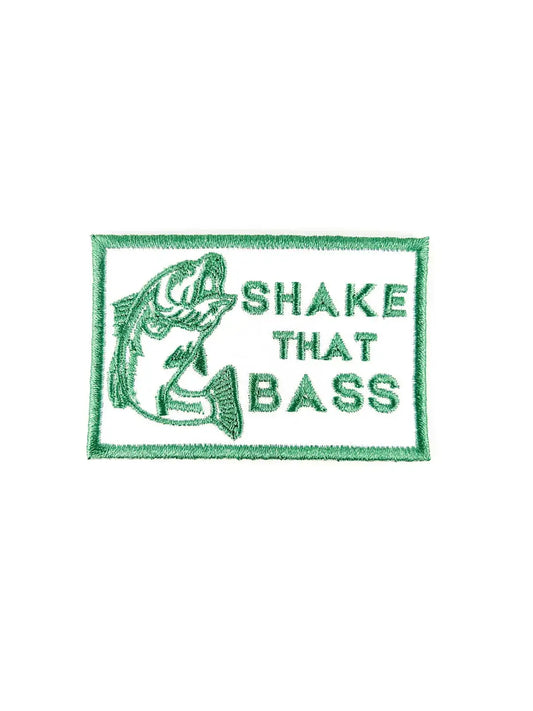 Shake That Bass Iron-On Patch