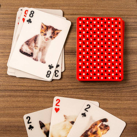 3D Cat Playing Cards