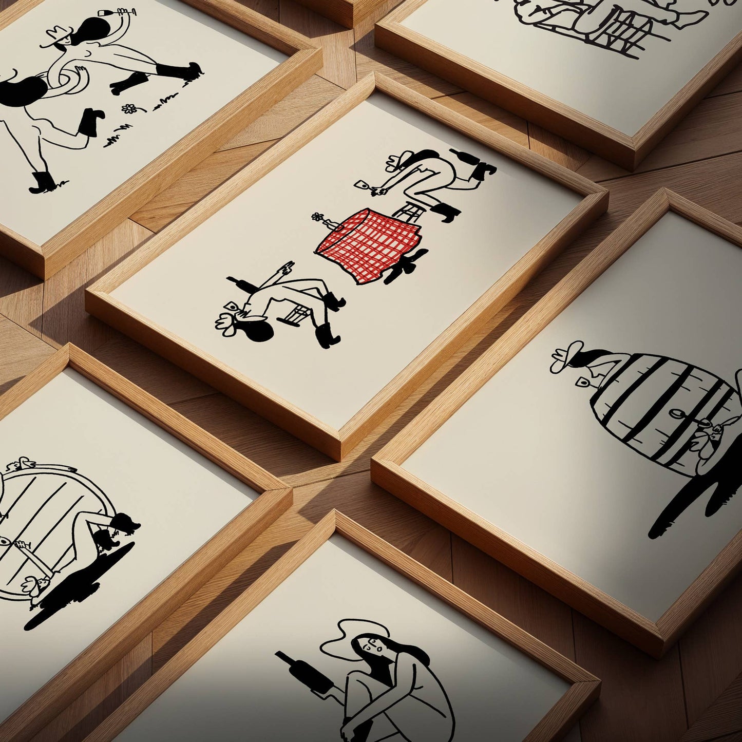 Wine Tasting Art Print