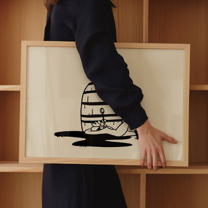 Wine Tasting Art Print