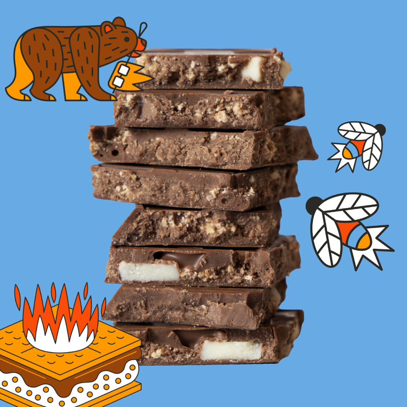 Cabin S'mores Chocolate Bar