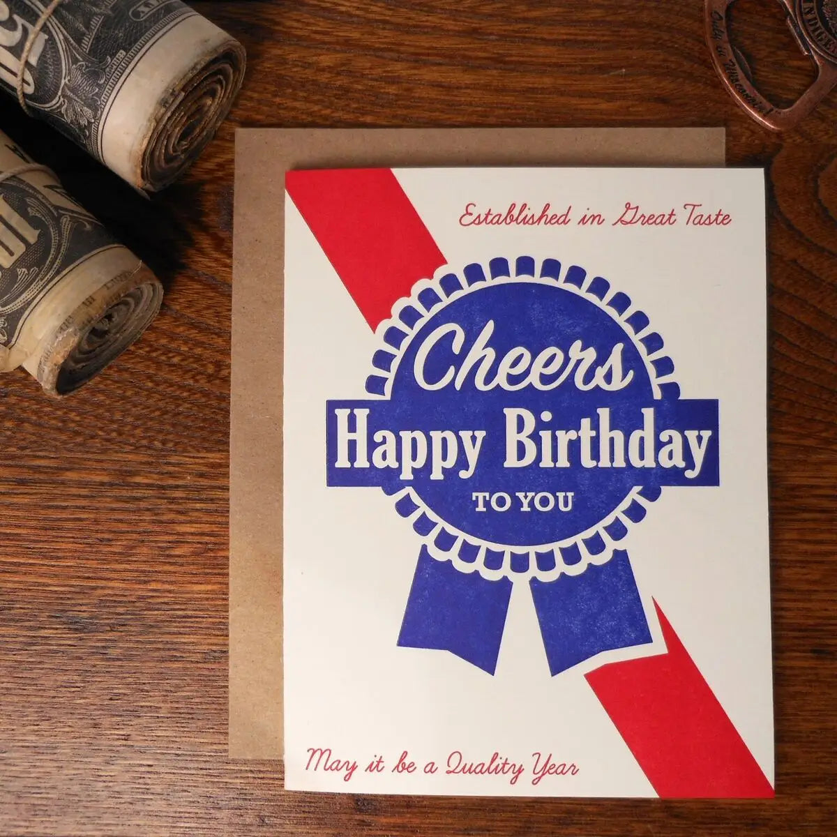 PBR Birthday Card