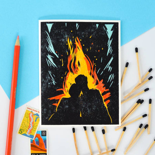 Campfire Card