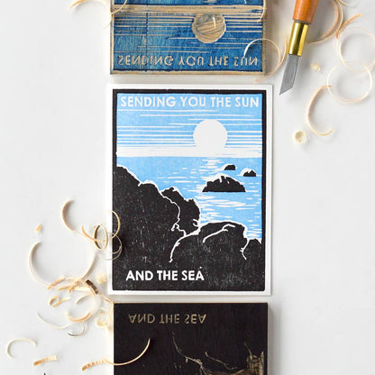 Sending You the Sun and Sea Card
