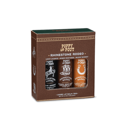 Rhinestone Rodeo Lip Balm Trio Gift Set