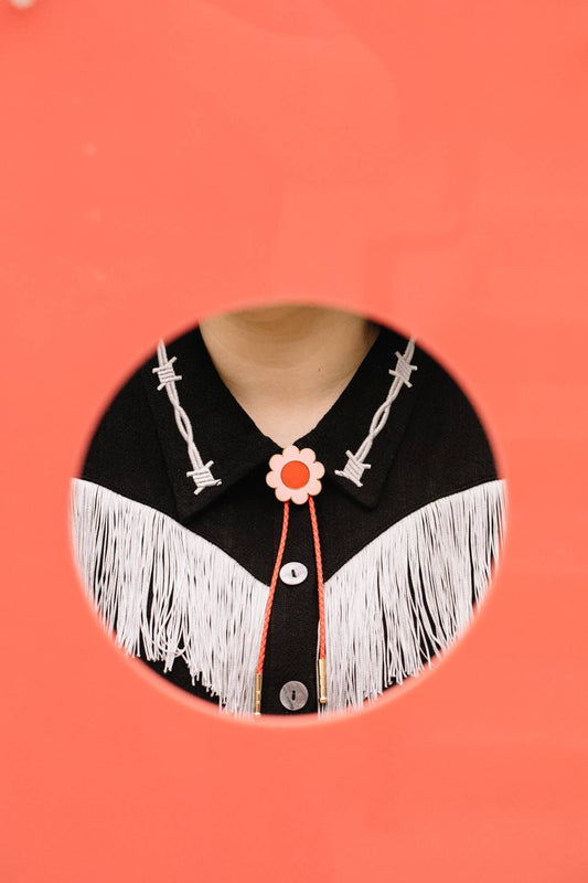 Blooming Daisy Bolo Tie