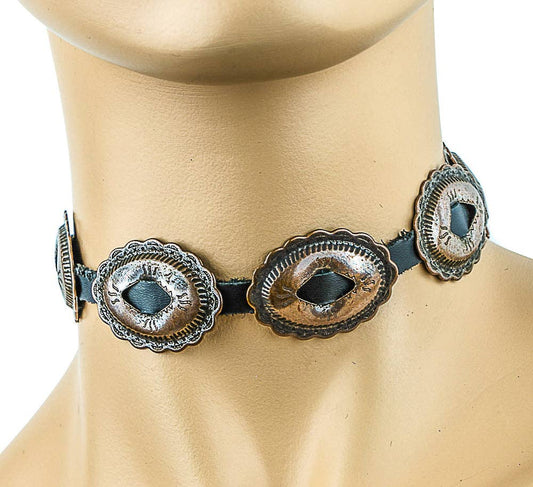 Concho Collar Necklace