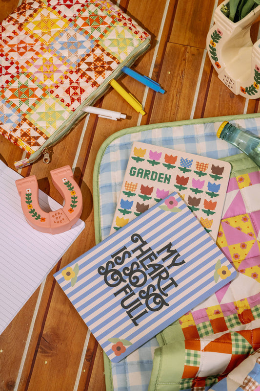 Quilted Pouch, Patchwork