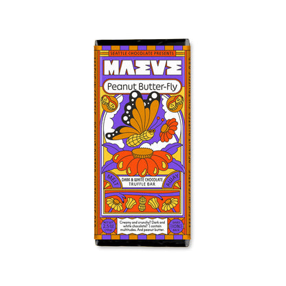 Peanut Butter-fly Chocolate Bar