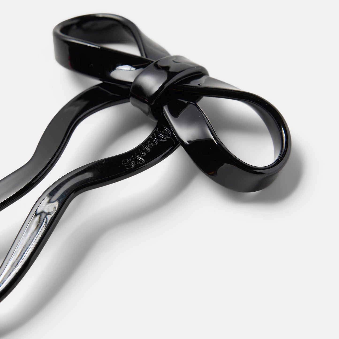 Bow Hair Pin Black