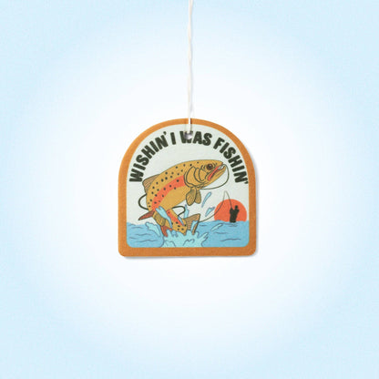 Wishin' I Was Fishin' Air Freshener
