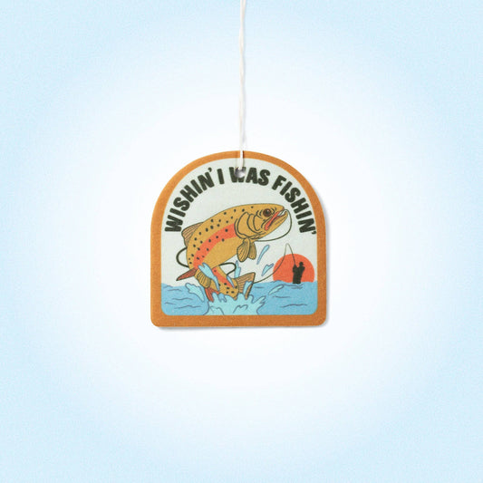 Wishin' I Was Fishin' Air Freshener