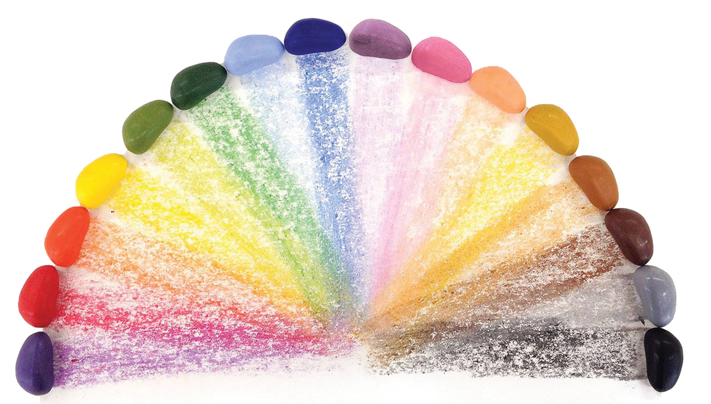 Barnyard Themed Crayon Rocks