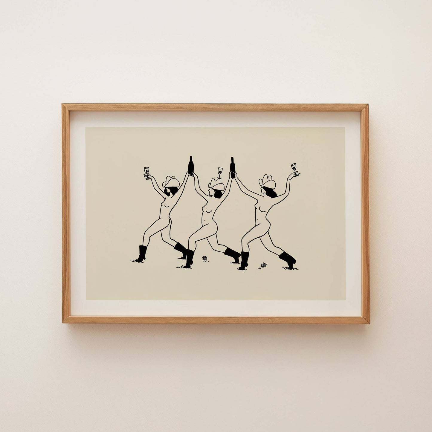 Western Wine Art Print