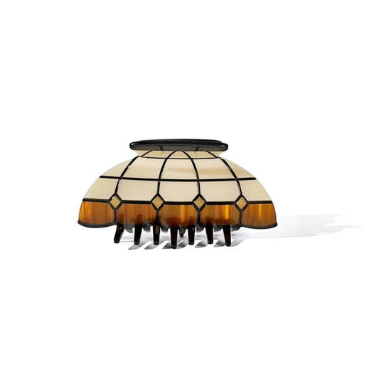 Gold Vintage Lamp Hair Claw