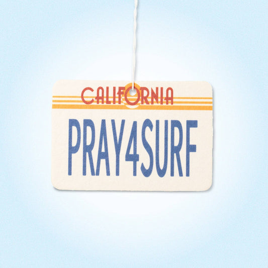 CA Pray for Surf Air Freshener