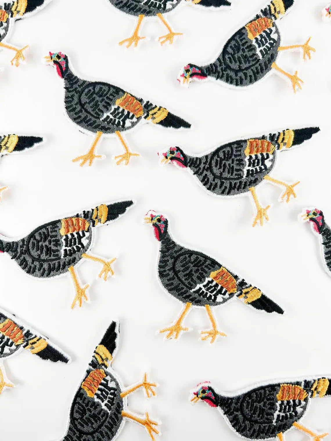 Turkey Iron on Patch