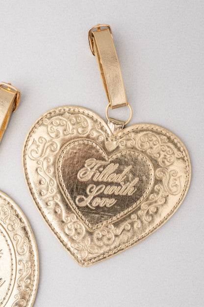 Lovely Locket Luggage Tag Set