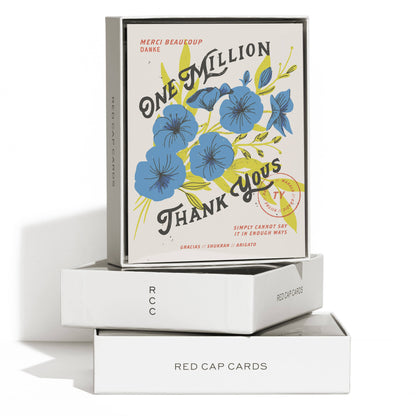 One Million Thank You Card Boxed Set
