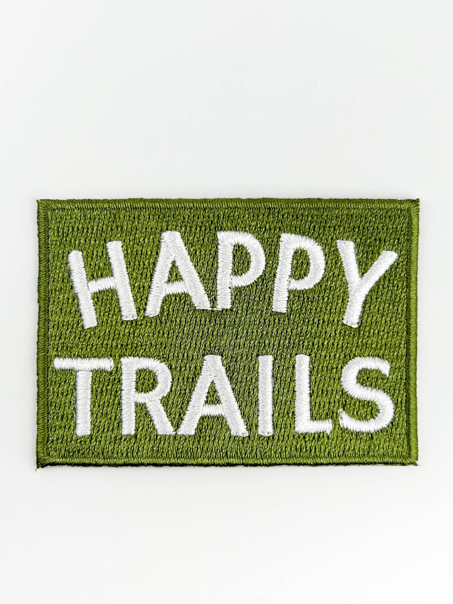 Happy Trails Iron-On Patch