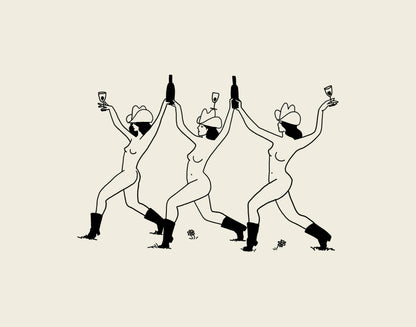 Western Wine Art Print