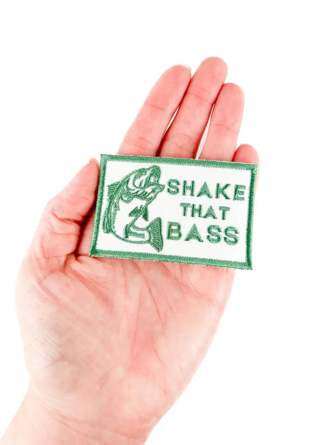 Shake That Bass Iron-On Patch