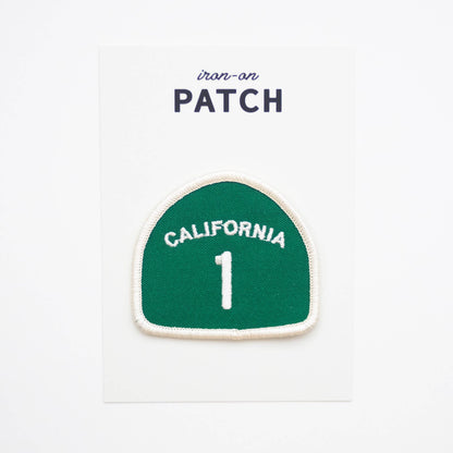 CA Pacific Highway 1 Iron-On Patch