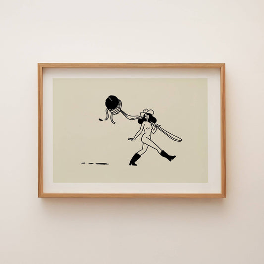 Spaghetti Western Art Print