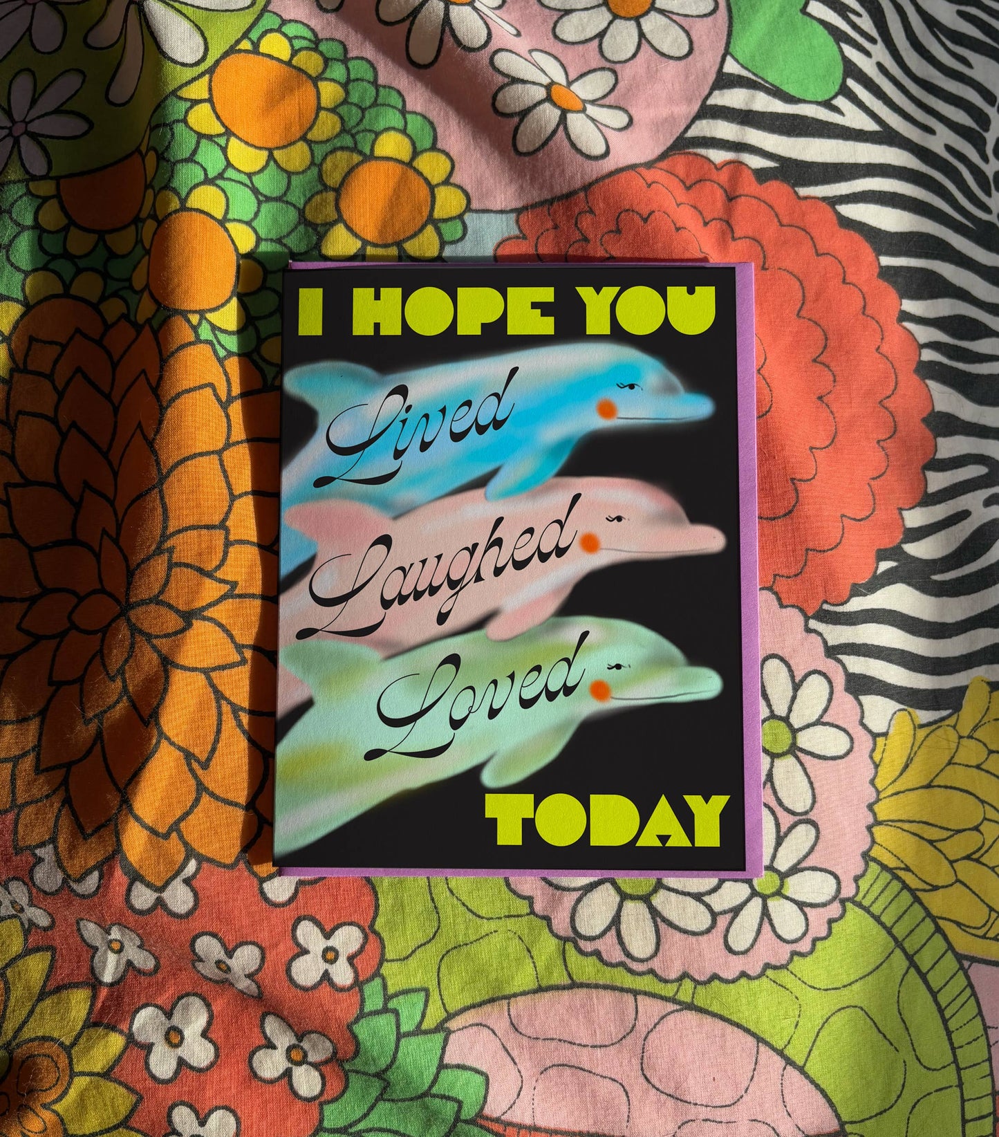 Lived Laughed Love Card