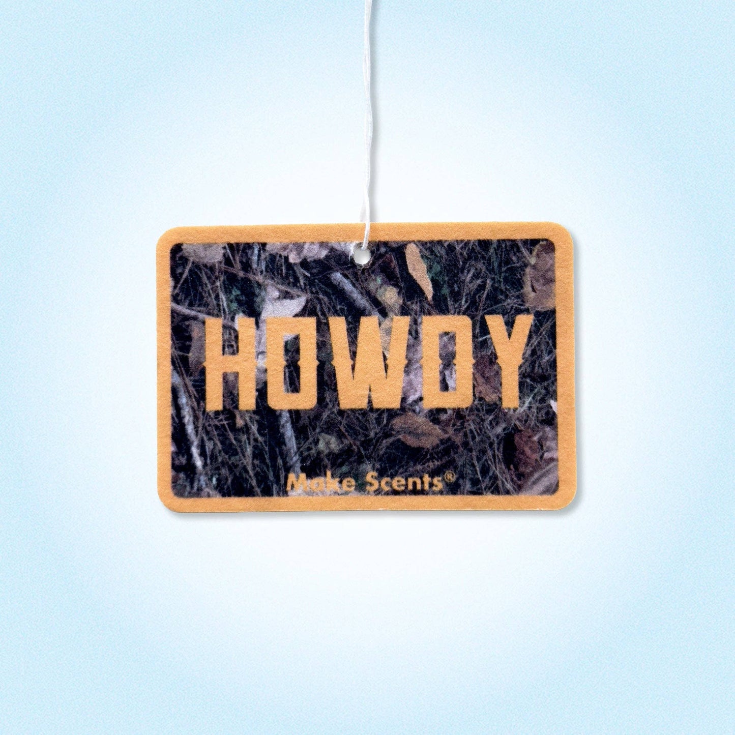 Camo Howdy Air Freshener