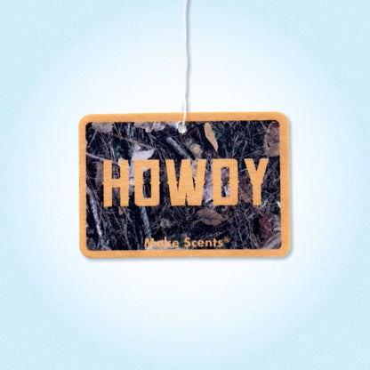 Camo Howdy Air Freshener